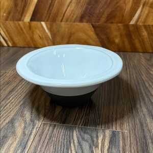 Costa Nova Gray and White Bowl